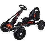  Veliki karting na pedale s podesivim sjedalom i napuhanim kotačima SP0839 Slike