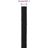  Radno uže crno 14 mm 250 m poliestersko | shoptok.hr