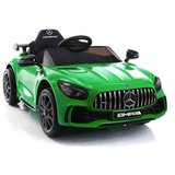 Mercedes GTR električni automobil za vožnju - zeleni Slike