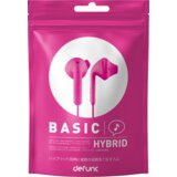 Defunc slušalice - earbud basic - hybrid - pink | shoptok.hr