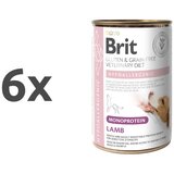 Brit veterinary diet Brit GF Veterinarska dieta za pse Hypoallergenic Mono, jagnjetina - 400g 6 x 400 g | Shoptok.si