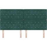  Uzglavlje Tamnozelena 180 cm Baršun | shoptok.hr