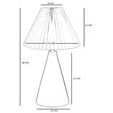 Opviq 8899-3 creamwalnut table lamp | ePonuda.com