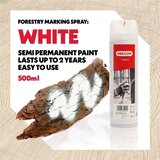 Oregon Sprej Bijeli 500ml za Markiranje - Višenamjenski i Otporniji | shoptok.hr