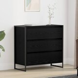  Kreveta Crni hrast 79 x 36 x 75.5 cm Konstruirano drvo | shoptok.hr