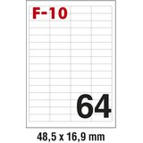  ETIKETE ILK 48,5X16,9MM PK100L FORNAX F-10 | shoptok.hr