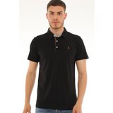 Dewberry T8582 MEN'S T-SHIRT-BLACK