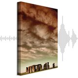  Slika - Clouds Over Stonehenge (1 Part) Vertical 60x90 Akustična | shoptok.hr