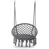 ModernHome GW-076G viseća fotelja siva