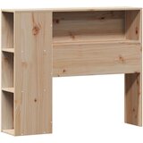 vidaXL Krevet s regalom za knjige bez madraca 75x190 cm borovina | shoptok.hr