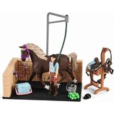 Schleich 42438 - Horse Club - Pralnica za konje Horse Club Emily & Luna Cene