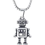 Ogrlica RO-34595 - Srebrna KP34595 | shoptok.hr