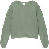 Pull&Bear Sweater majica zelena | shoptok.hr