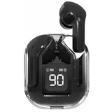 Slušalke TWS-003-BK, Crystal TWS, v-ušesne, AAC, bluetooth 5.1, črne, (21255125)