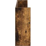 Polica za časopise Zidne 2 pcs Dimljeni hrast 80 x 12 x 30 cm | shoptok.hr