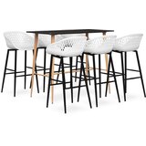  7-dijelni barski set crno-bijeli | shoptok.hr