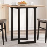 vidaXL Noge za jedilno mizo O-okvir 50x40x73 cm lito železo | Shoptok.si