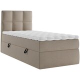 MID.YOU POSTELJA Z VZMETNICO 90 cm x 200 cm , les, tekstil, leseni material svetlo rjava | Shoptok.si