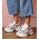 D/CEO marka niezdefiniowana White sporty sneakers on a chunky sole Aries | Shoptok.si