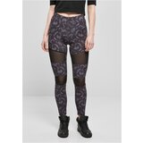 UC Curvy Women's Tech Mesh Leggings AOP blackpaisley Cene