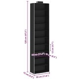 vidaXL Viseč organizator za omaro 2 kosa z 10 policami blago | Shoptok.si