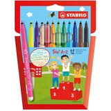 Stabilo Stabilo: Trio A-Z 12-delni komplet barvnih flomastrov | Shoptok.si