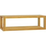 Furnova Stenska kopalniška omarica 110x45x35 cm trdna tikovina, (21948328) | Shoptok.si