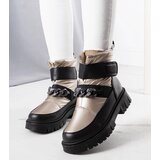 Gemre Golden snow boots with chain Ephraim | Shoptok.si