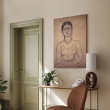  Slika - Frida Kahlo – Self-Portrait 1929 (charcoal drawing) 60x90 Standard | shoptok.hr
