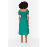 Trendyol Green Square Collar Dress | ePonuda.com