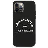 Karl Lagerfeld maska za telefon Hc Silicone RSG iPhone 12/12 Pro 6.1 crna Cene