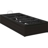  Električni podesivi okvir kreveta Crna 200 x 70 x 33,5 cm Čelik | shoptok.hr
