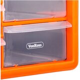 Vonhaus Organizator 30 delni, oranžno črn | Shoptok.si