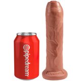 King Cock 7 Foremanator - realistični dildo (18 cm) - temno naraven Cene
