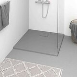 vidaXL Kada za tuš SMC siva 90 x 80 cm Cijene