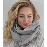 Pri Scarf Thick scarf tassels single color warm soft 200x70 cm | Shoptok.si