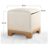 Atelier Del Sofa tabure lenover cream beige