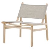 Venture Home lounge fotelja Millo 43 &amp;times; 40 &amp;times; 65 cm, prirodna boja Slike