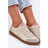 Zazoo Women's Leather Sneakers N1220 Beige | ePonuda.com