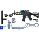 Policijski set za igru - 9 elemenata + kovčeg | shoptok.hr