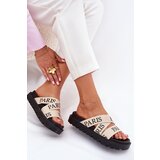 Boto Women's Slippers With Fabric Straps Paris On Platform Beige Celinea | ePonuda.com