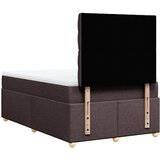  Krevet s oprugama i madracem tamnosmeđi 120 x 200 cm od tkanine | shoptok.hr