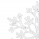 springos set božićnih ukrasa "Snježne pahulje", 10 cm, 12 komada, srebrne | shoptok.hr