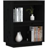  Konzolni ormarić crni 60 x 34 x 75 cm od masivne borovine | Eponuda.com