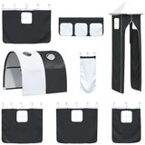 vidaXL Bela in črna 100 x 201 cm, (5000099378) | Shoptok.si