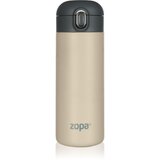 Zopa Thermo Bottle termosica sa slamkom Cookie Beige 400 ml | shoptok.hr