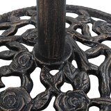  Stalak za suncobran brončani 12 kg 48 cm od lijevanog željeza | shoptok.hr
