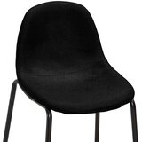  3-dijelni barski set od tkanine crni | shoptok.hr