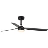 Faro 33815WT-21-LED PUNT M LED/18W/230V plafonski ventilator sa prigušiva, crne boje, prečnik 132 cm WT + daljinski upravljač | Eponuda.com