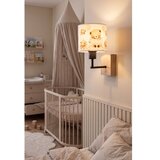 Brilagi Zidna lampa BOBO WOOD 1xE27/25W/230V hrast/crna/bela/medvedići | Eponuda.com